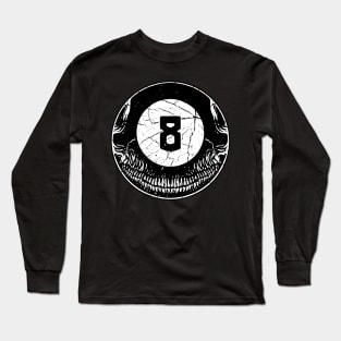 8 Ball Skull Long Sleeve T-Shirt